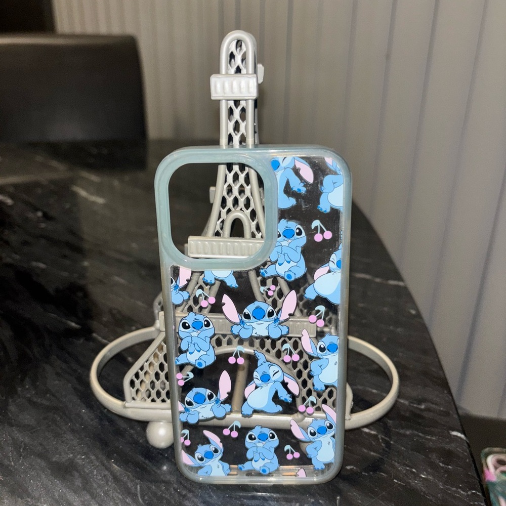 Disney Blue and Pink Character Phone Case